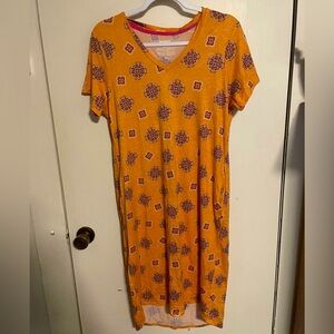 Joyspun Orange Nightgown